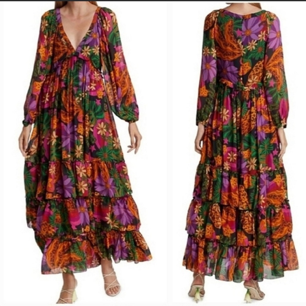 Farm Rio Star Fruit Maxidress - Picture 2 of 4